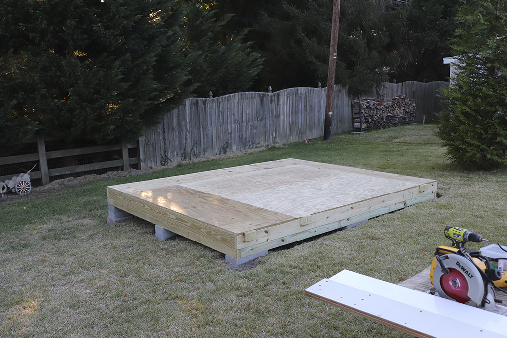 shed foundation