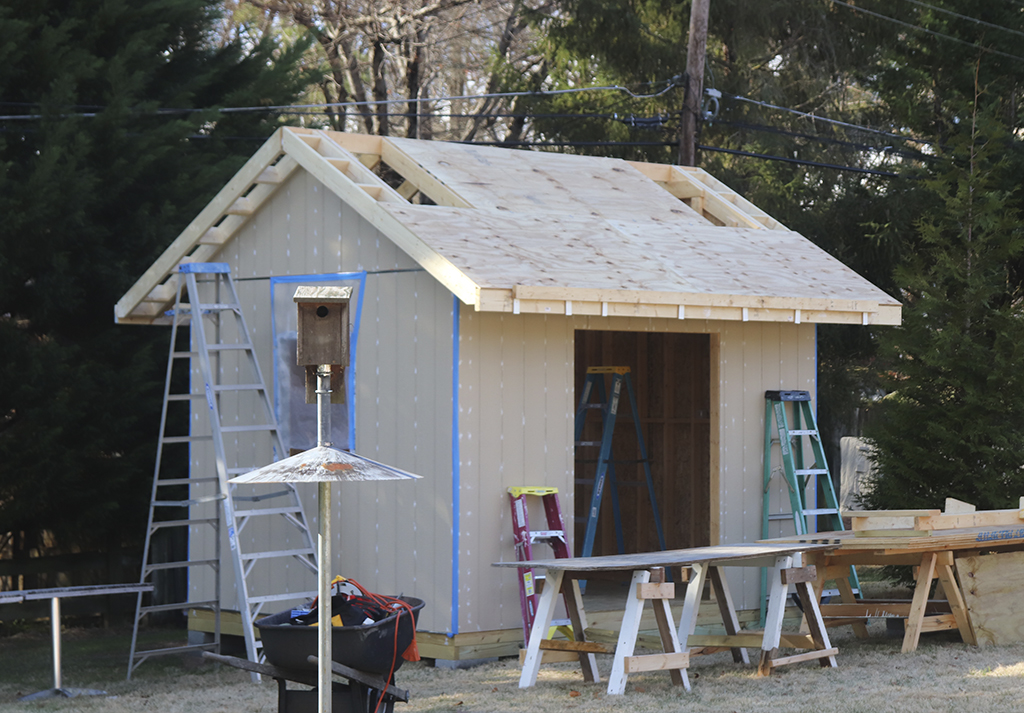 tool shed framing2