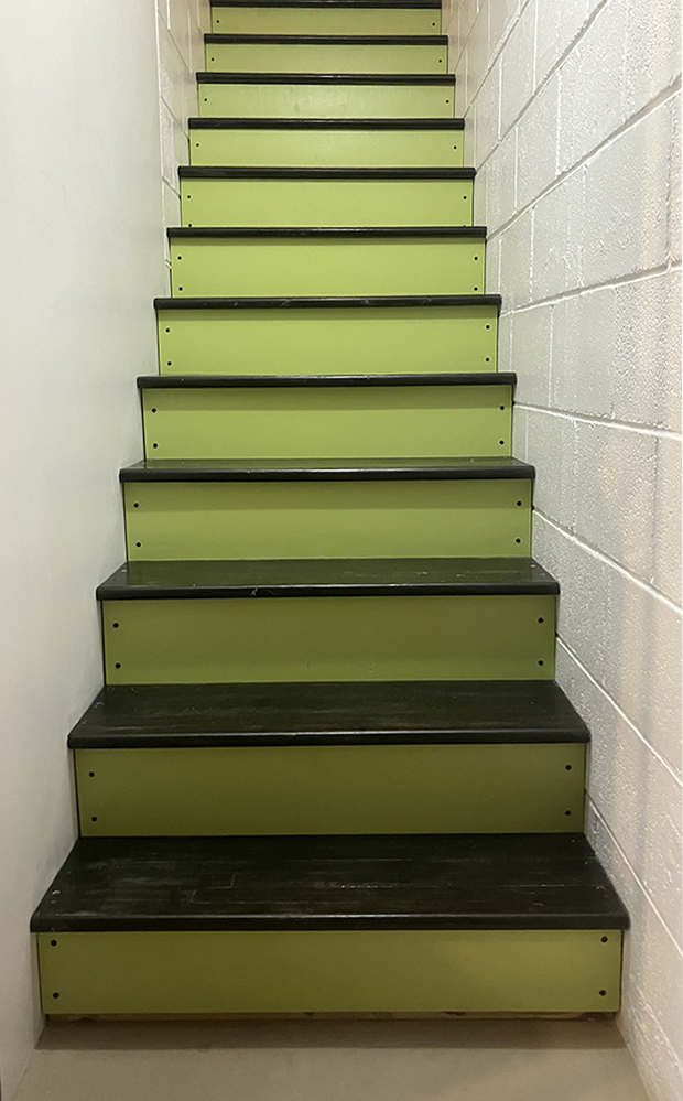 Green Stairway